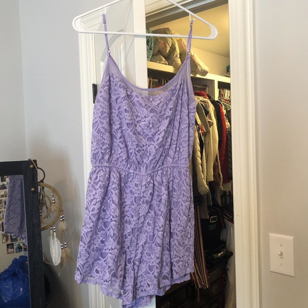 Abercrombie lavender romper